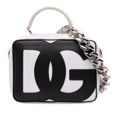 Leather DG Logo Satchel