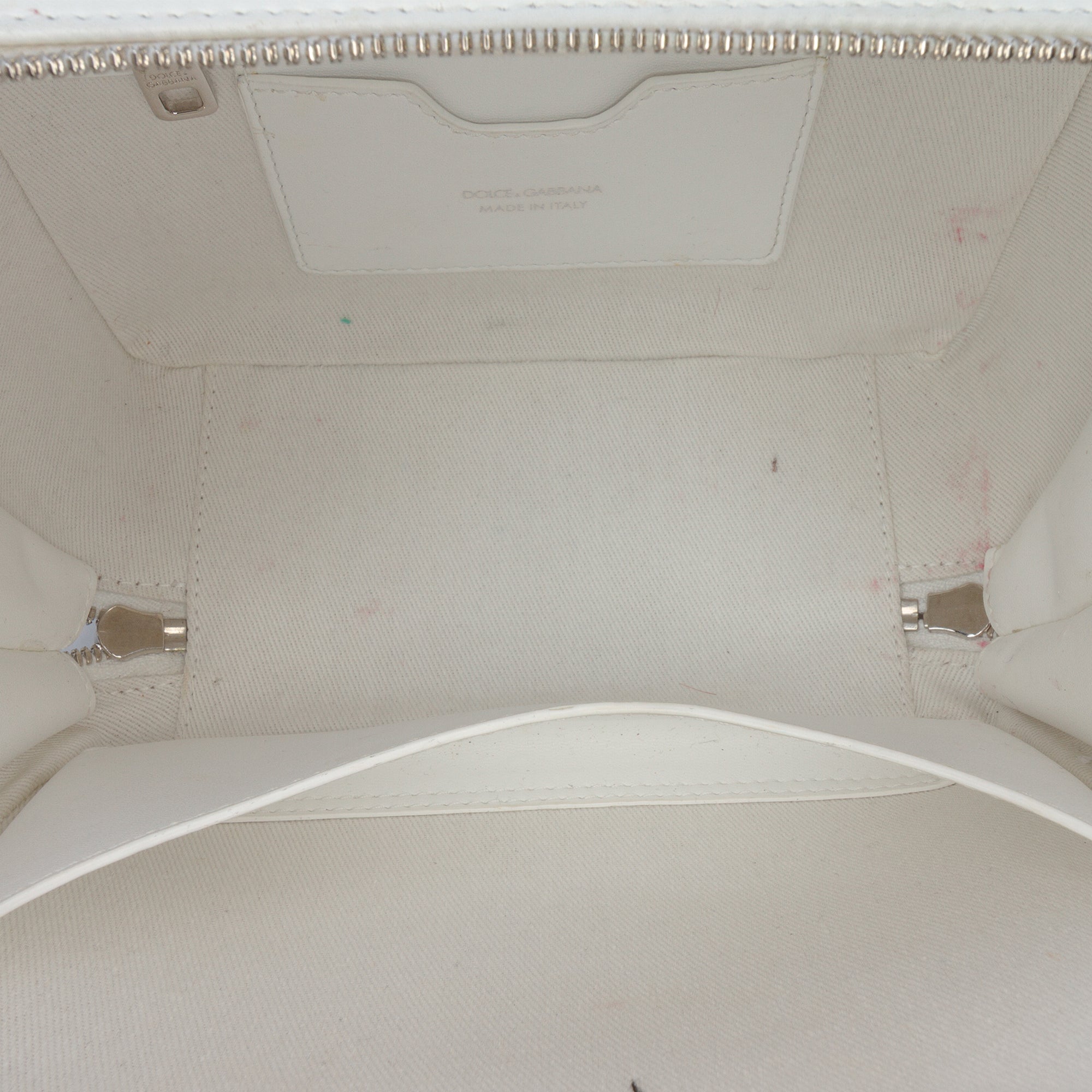 Leather DG Logo Satchel