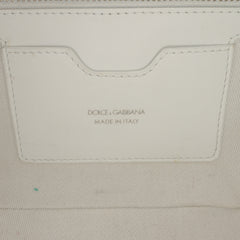 Leather DG Logo Satchel