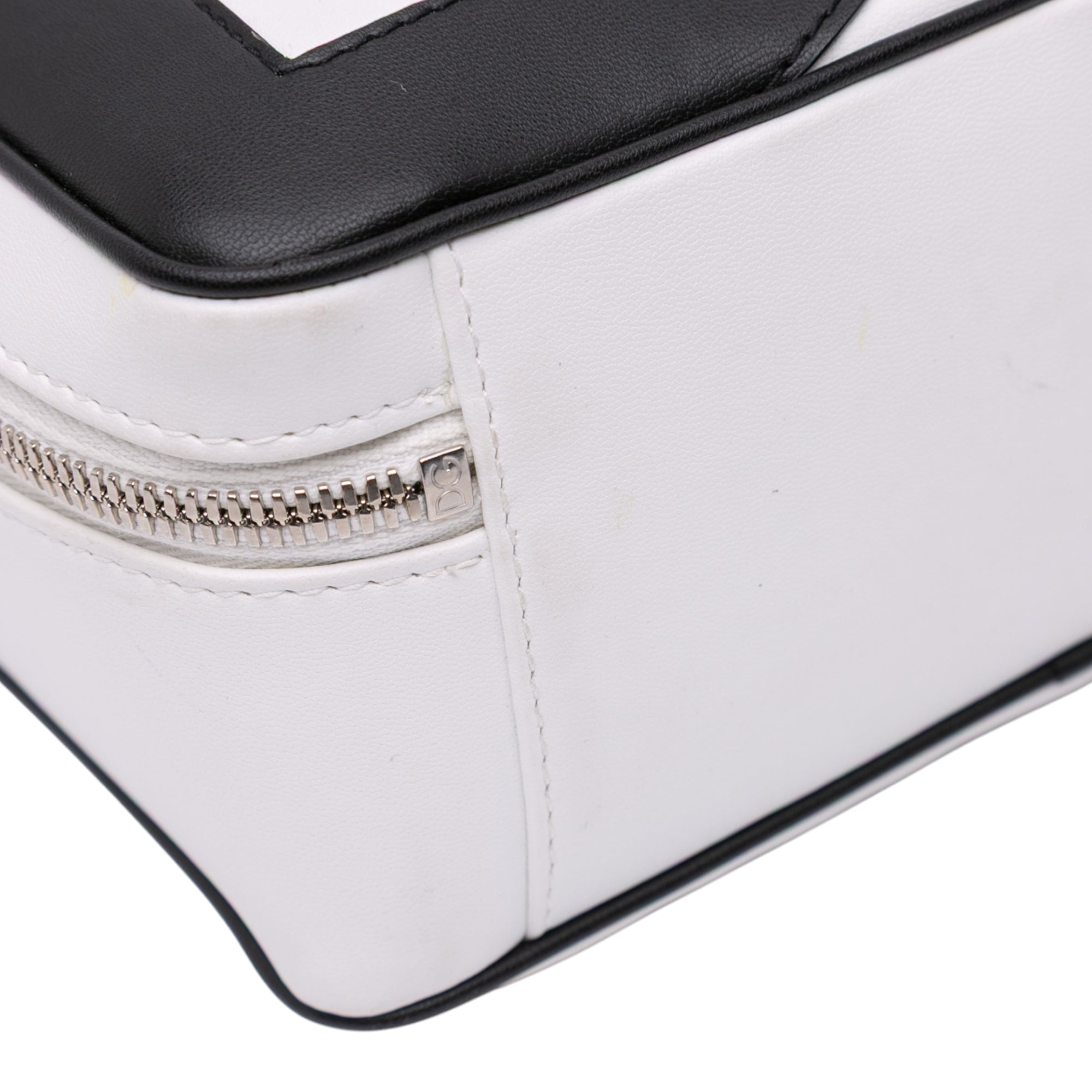 Leather DG Logo Satchel