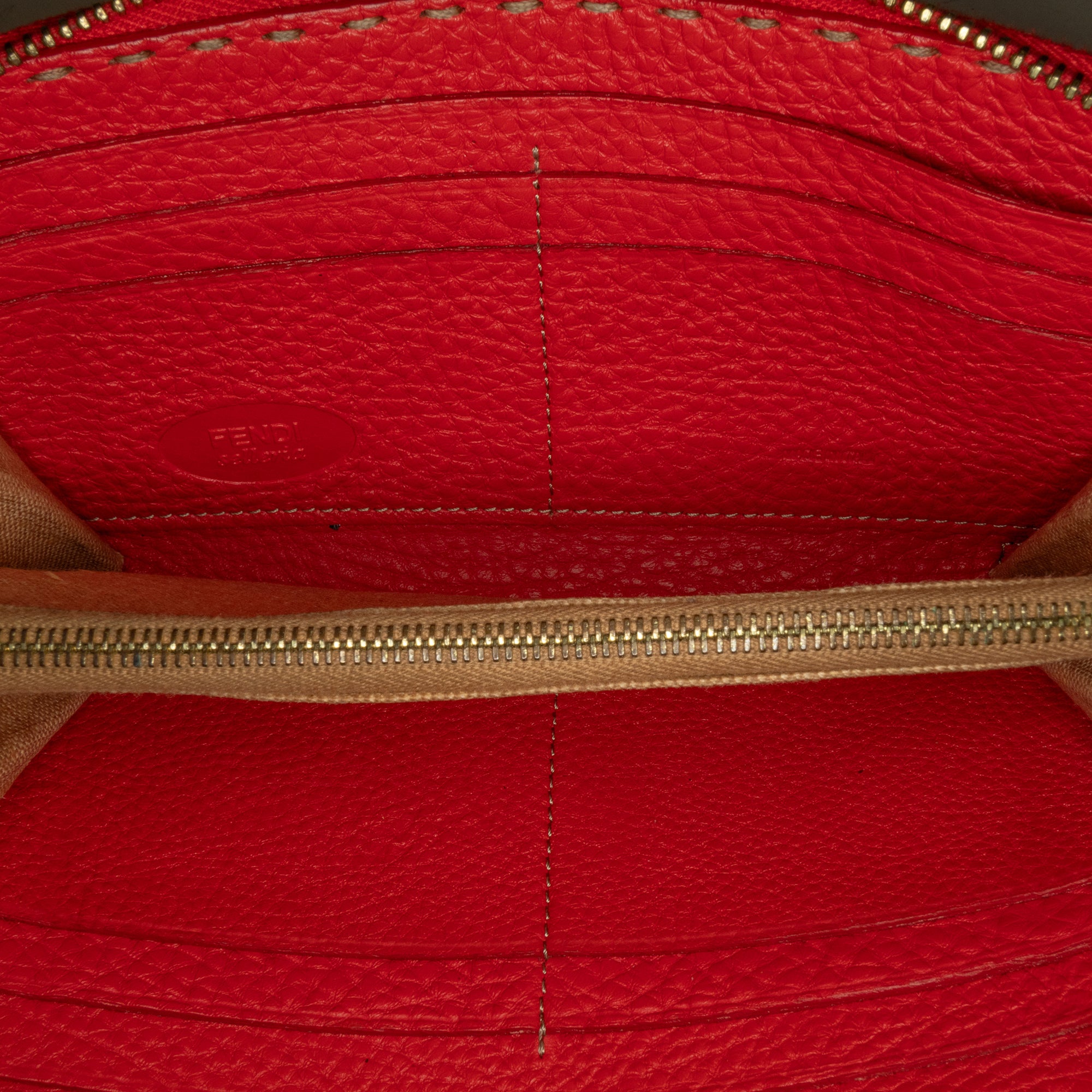 Leather Selleria Zip Around Long Wallet