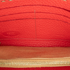 Leather Selleria Zip Around Long Wallet