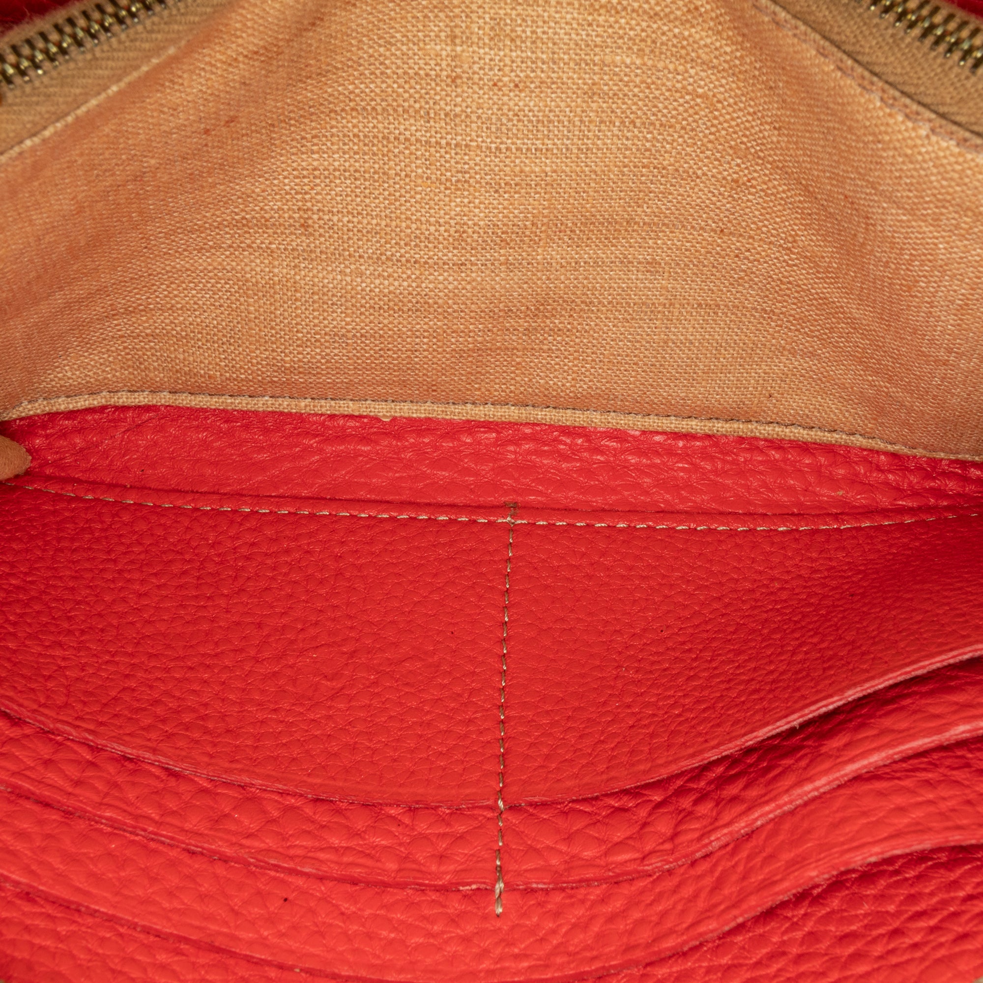 Leather Selleria Zip Around Long Wallet
