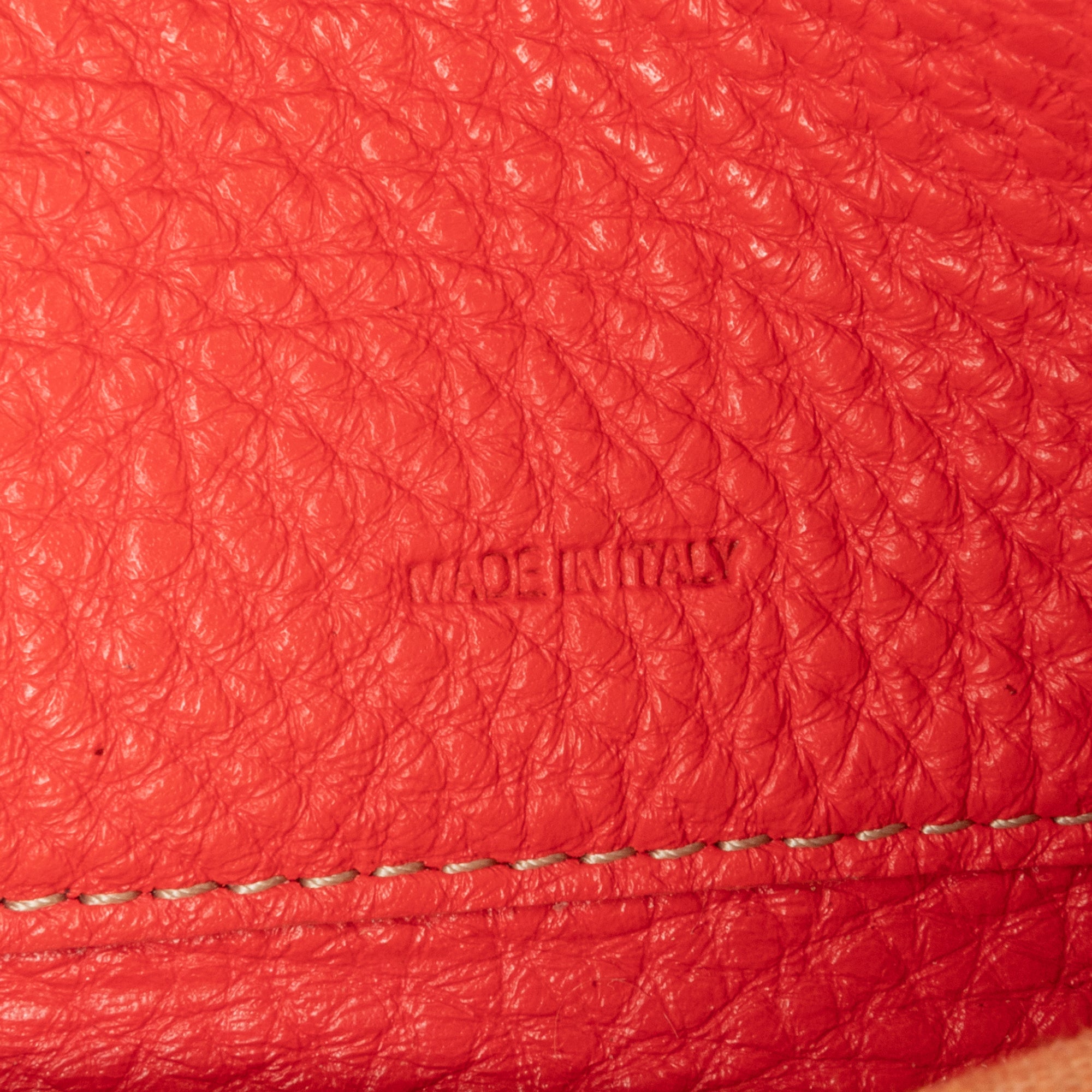Leather Selleria Zip Around Long Wallet