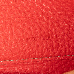 Leather Selleria Zip Around Long Wallet