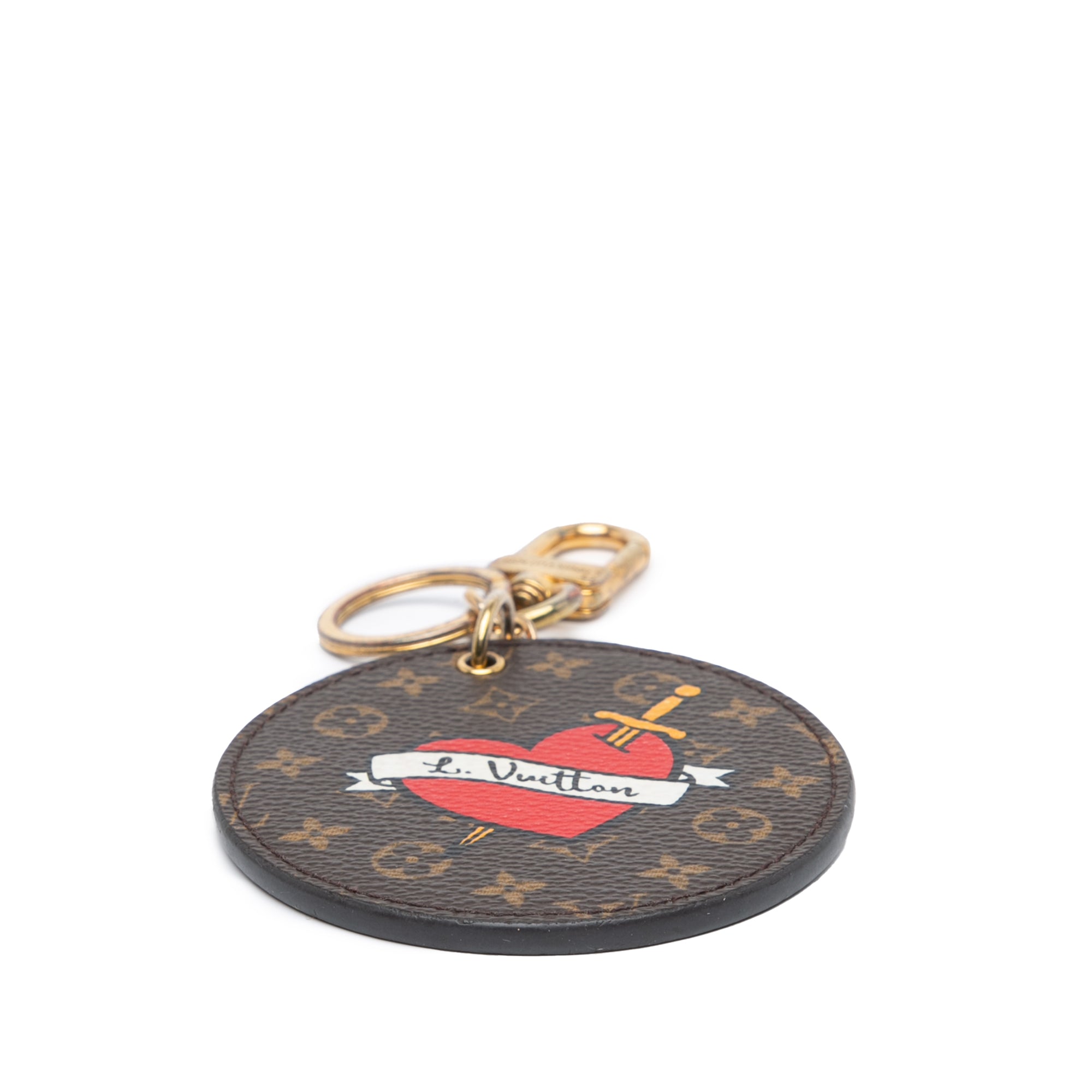 Monogram Stories Bag Charm Key Holder