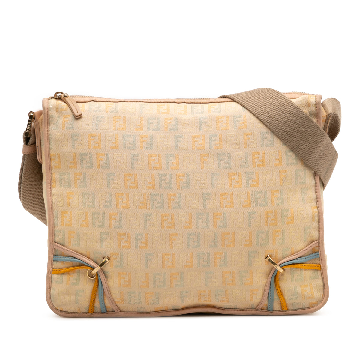 Zucchino Canvas F Charm Crossbody