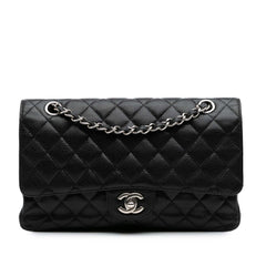 Medium Classic Caviar Double Flap