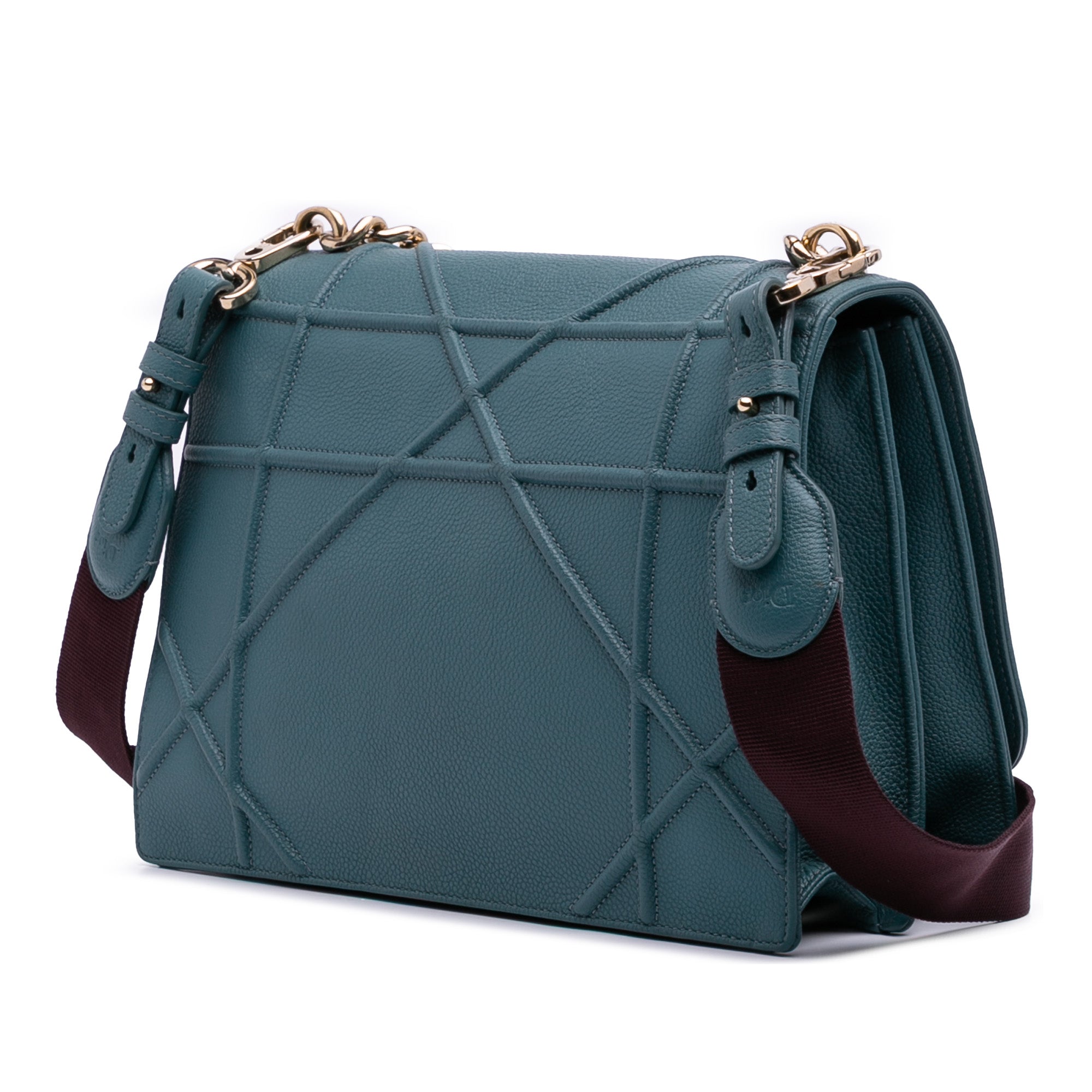 Medium Grained Calfskin Diorama Satchel