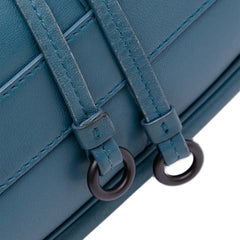 Intrecciato Trimmed Nappa Flap Crossbody