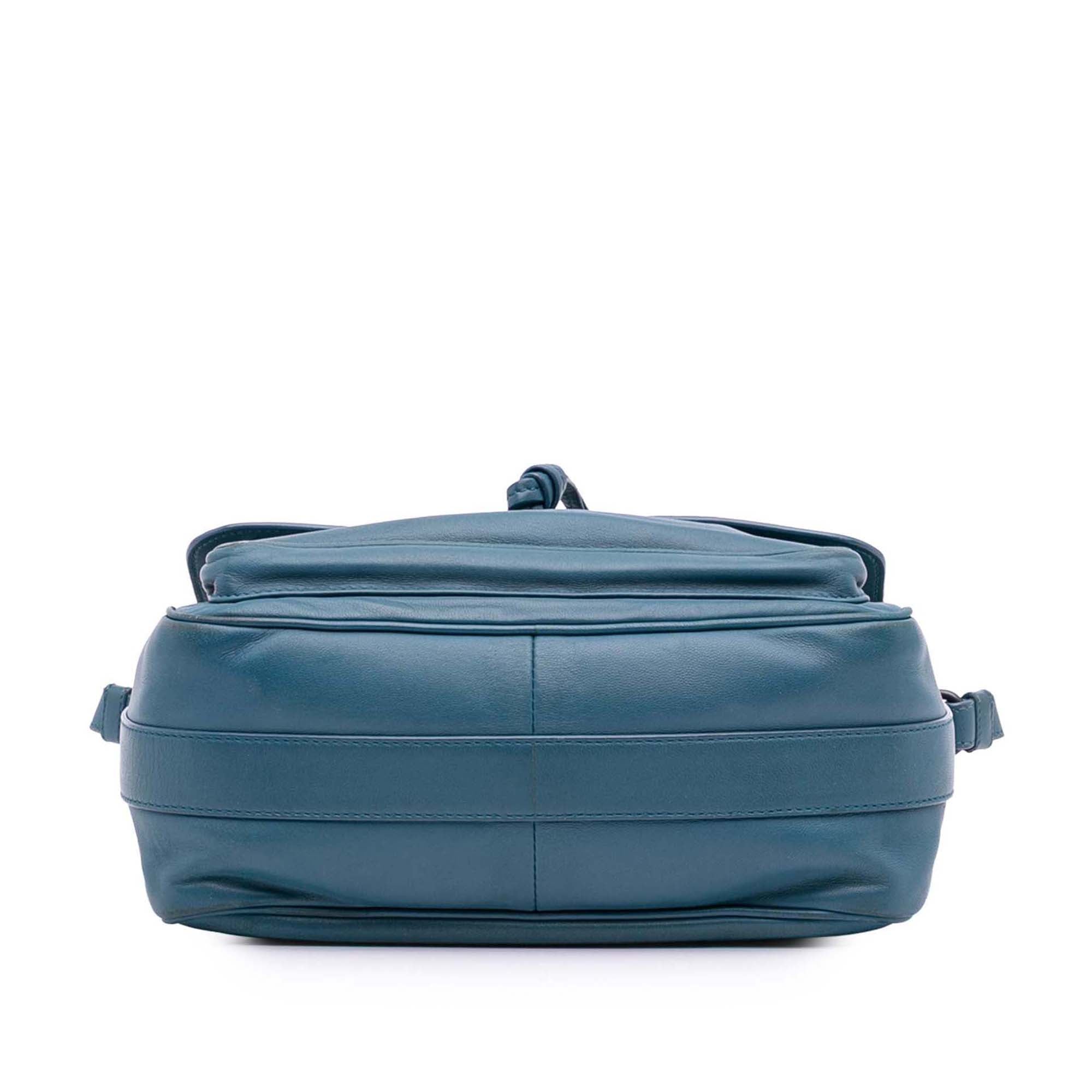 Intrecciato Trimmed Nappa Flap Crossbody