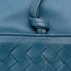 Intrecciato Trimmed Nappa Flap Crossbody