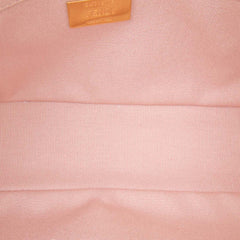 Zucca Embroidered Canvas Baguette Satchel
