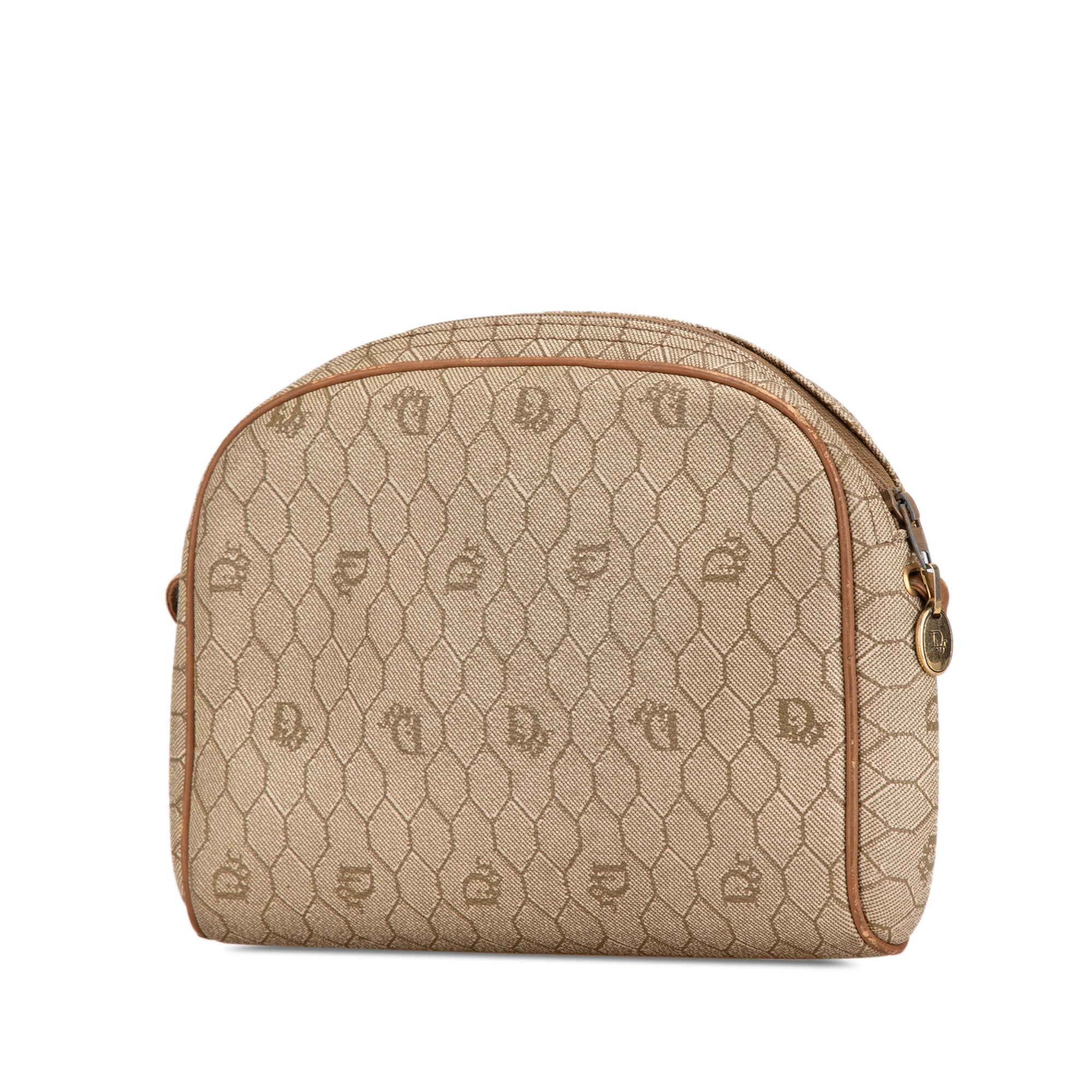 Honeycomb Coated Canvas Crossbody