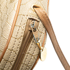 Honeycomb Coated Canvas Crossbody