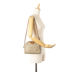 Honeycomb Coated Canvas Crossbody