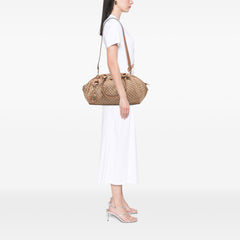 Diamante Canvas Sukey Satchel