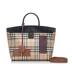 House Check Society Satchel