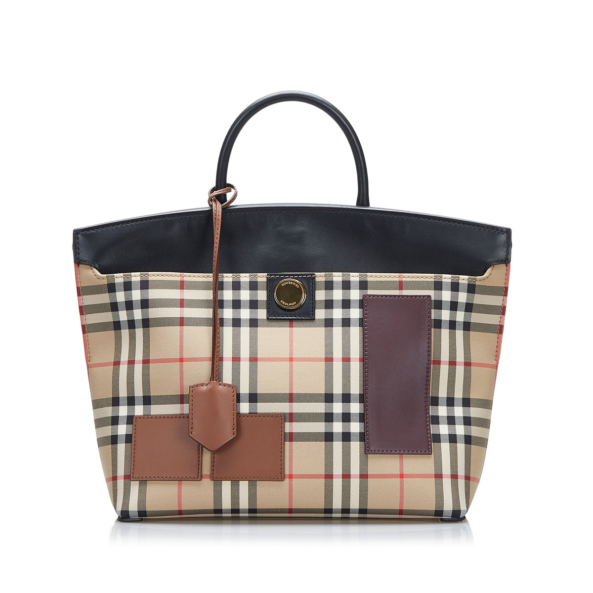 House Check Society Satchel