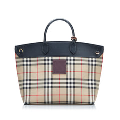 House Check Society Satchel