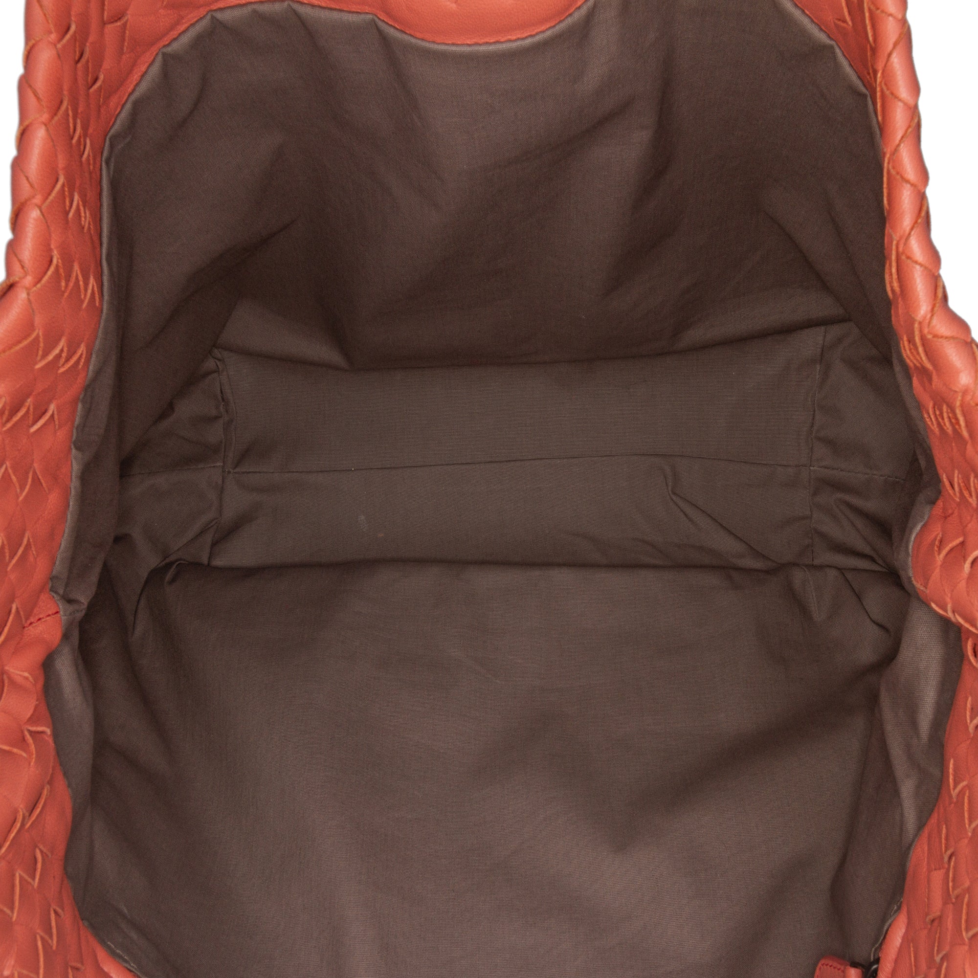 Large Nappa Intrecciato Capri Tote