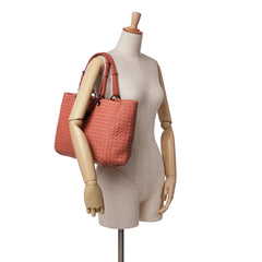 Large Nappa Intrecciato Capri Tote