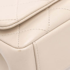 Medium Lambskin Twist Chain Enamel CC Flap