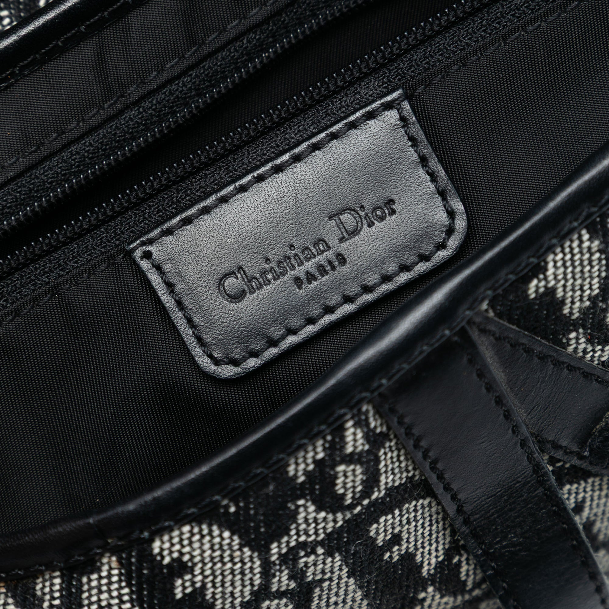 Diorissimo Canvas Saddle Bag