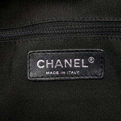 CC Chevron Quilted Lambskin Boston