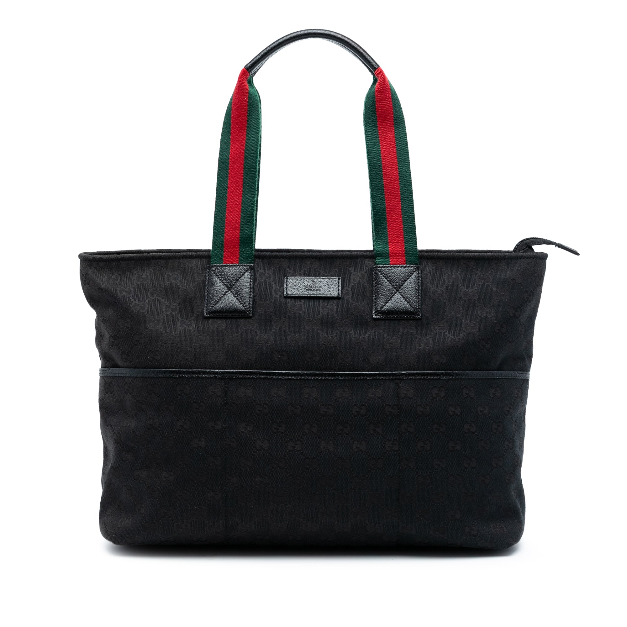 GG Canvas Web Tote