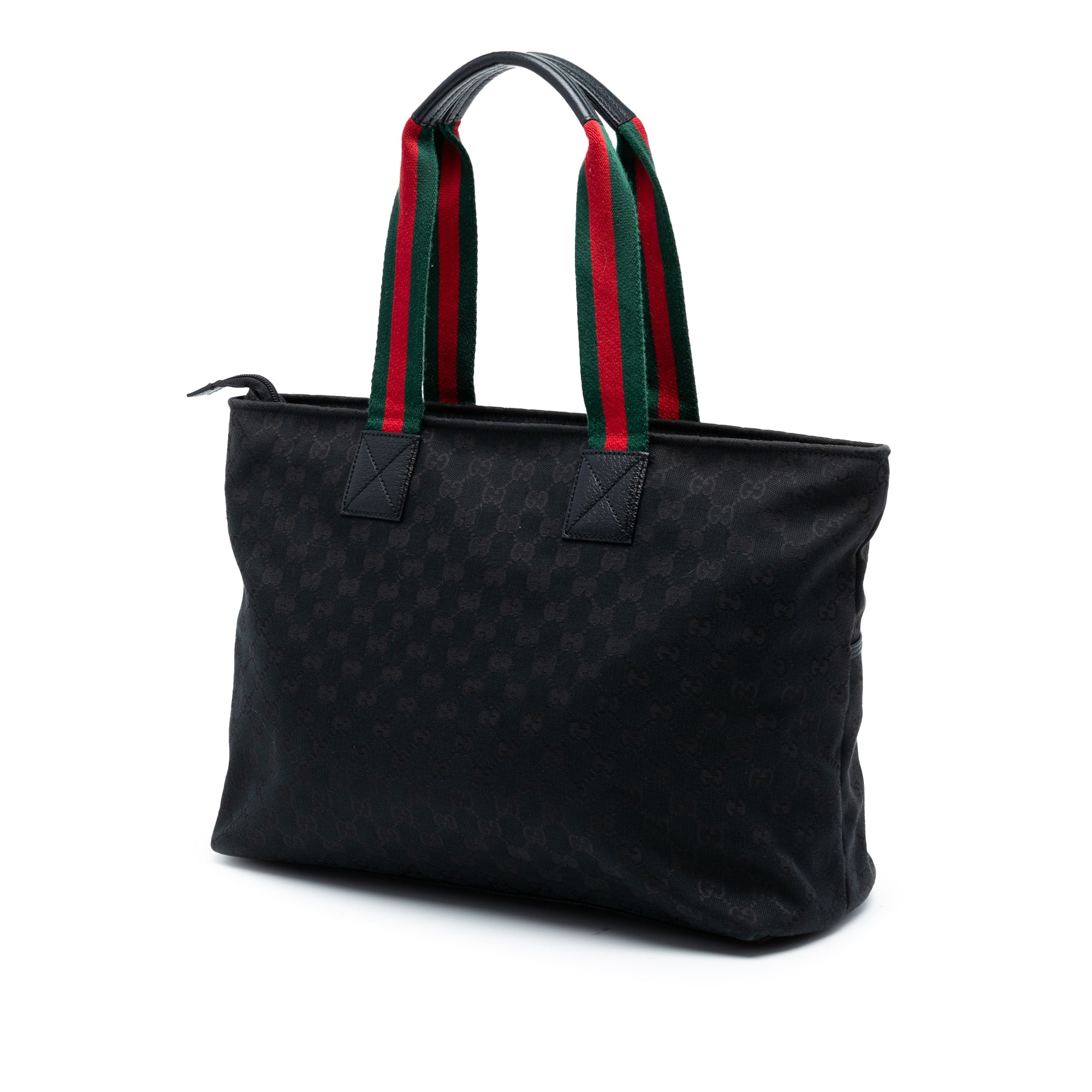 GG Canvas Web Tote