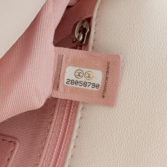 Quilted Lambskin and Tweed Elegant Trim Flap