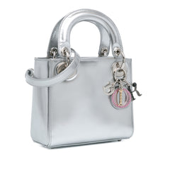 Mini Metallic Patent Lady Dior