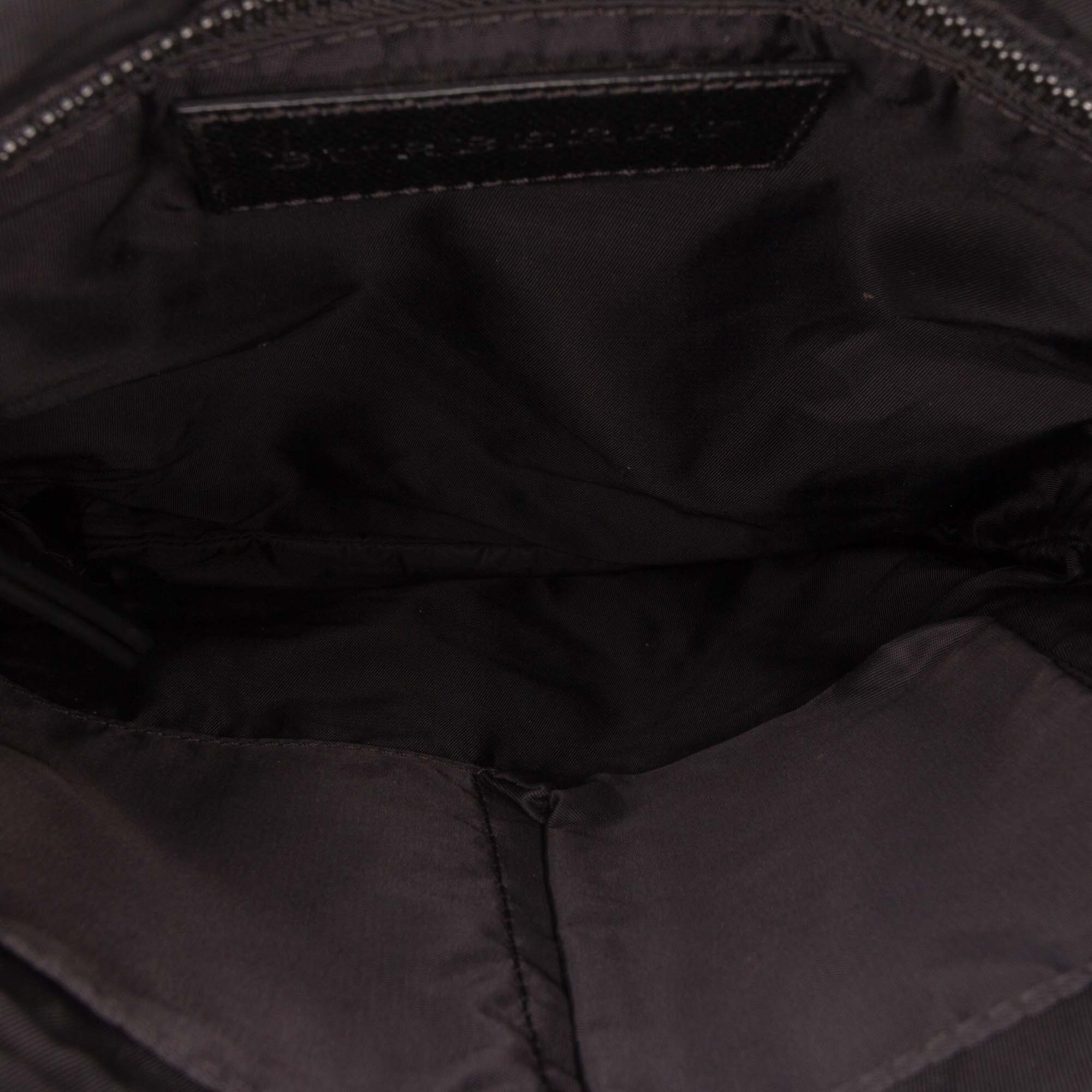 Smoke Check Nylon Crossbody