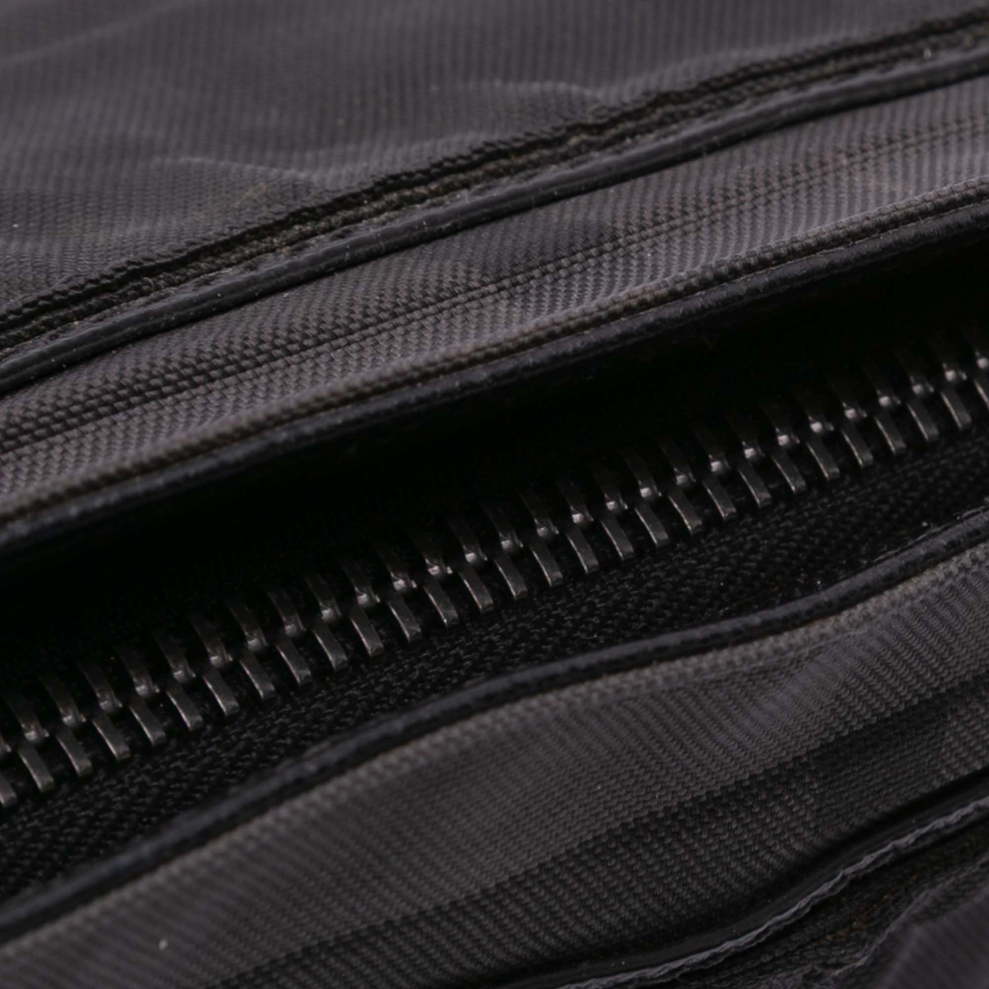 Smoke Check Nylon Crossbody
