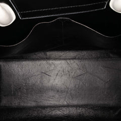 Medium Crinkled Calfskin Diorever Satchel
