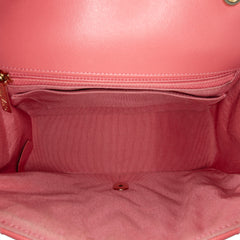 Medium Chevron Lambskin Statement Flap