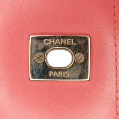 Medium Chevron Lambskin Statement Flap