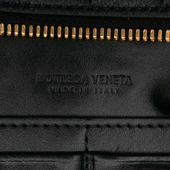 Large Wool and Calfskin Flip Flap Tote