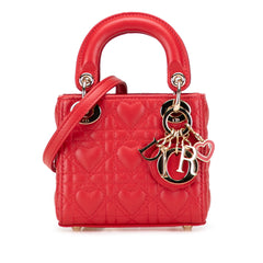 Micro Calfskin Cannage Dioramour Lady Dior