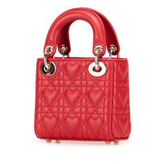 Micro Calfskin Cannage Dioramour Lady Dior