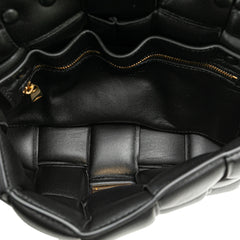 Nappa Intrecciato Padded Chain Cassette Satchel
