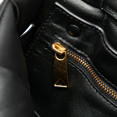 Nappa Intrecciato Padded Chain Cassette Satchel