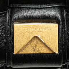 Nappa Intrecciato Padded Chain Cassette Satchel