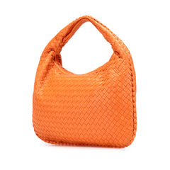 Small Nappa Intrecciato Veneta Hobo