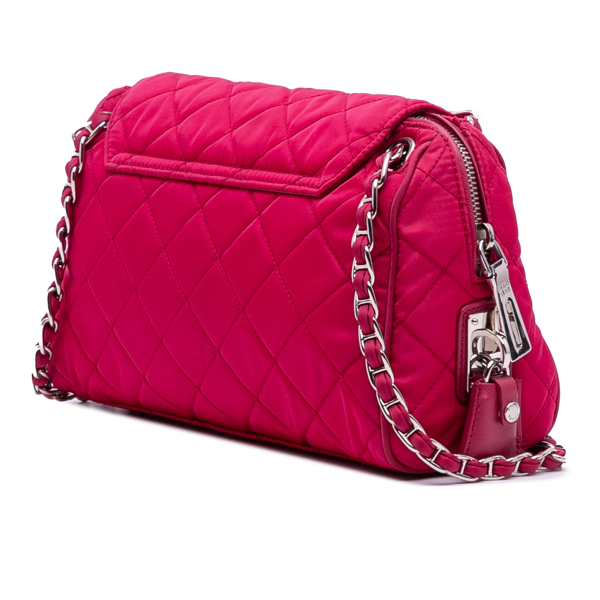 Impuntu Tessuto Chain Crossbody
