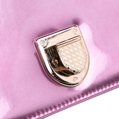 Small Metallic Patent Microcannage Diorama Flap