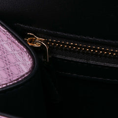 Small Metallic Patent Microcannage Diorama Flap