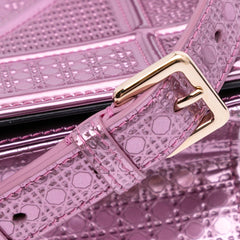 Small Metallic Patent Microcannage Diorama Flap