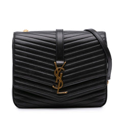 Medium Chevron Lambskin Monogram Sulpice Bag